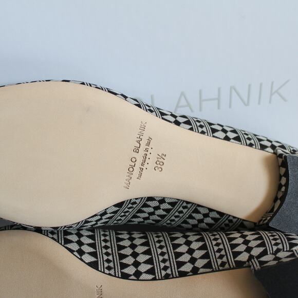 Manolo Blahnik Hangisi Flats - Picture 12 of 14